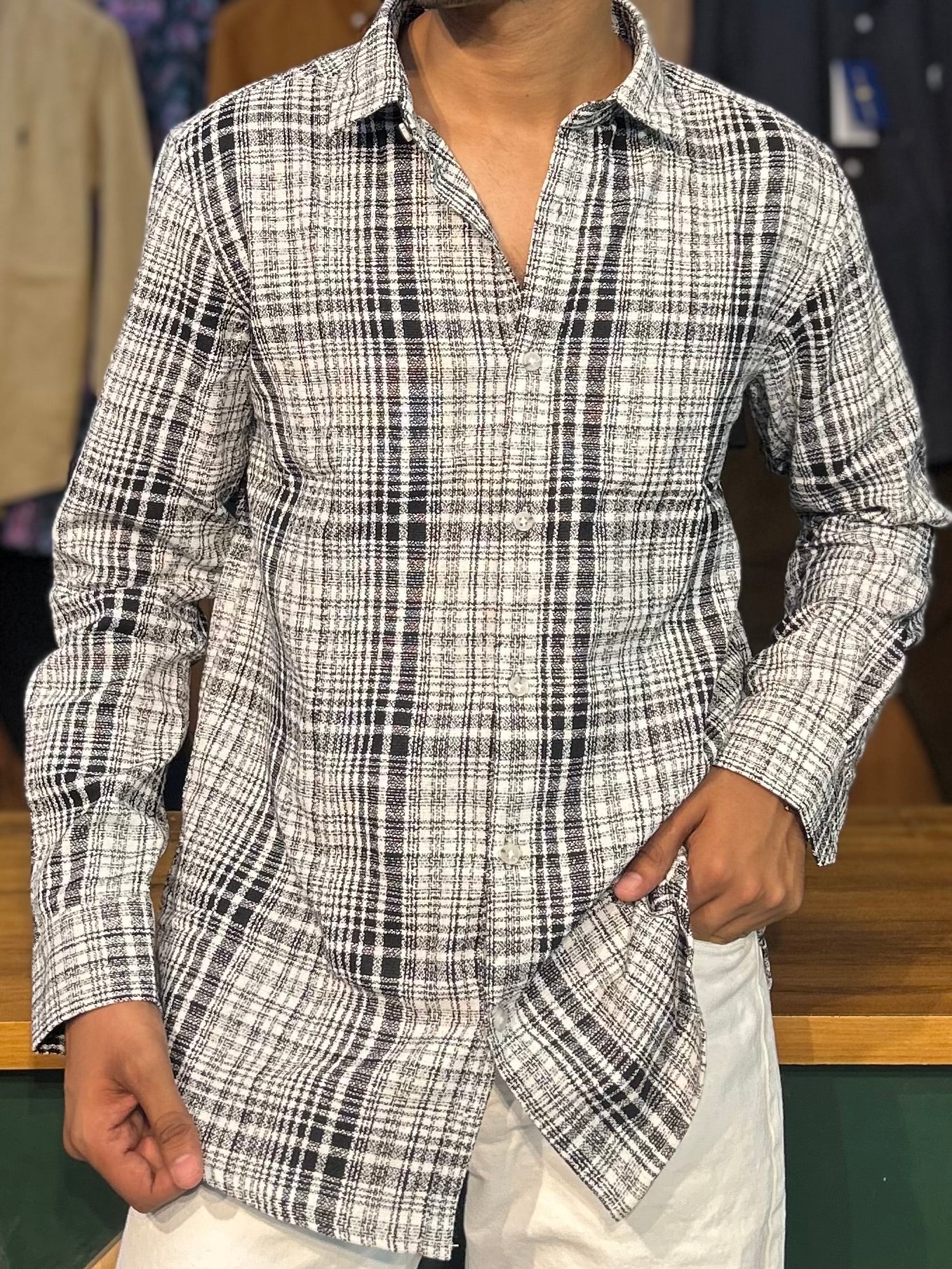 Classic check shirt