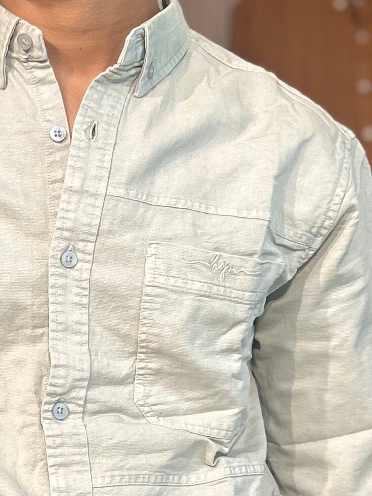 Beige RFD Denim shirt
