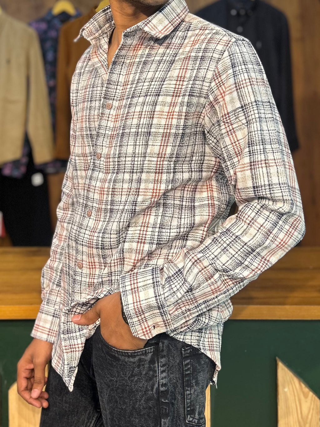 Classic check shirt