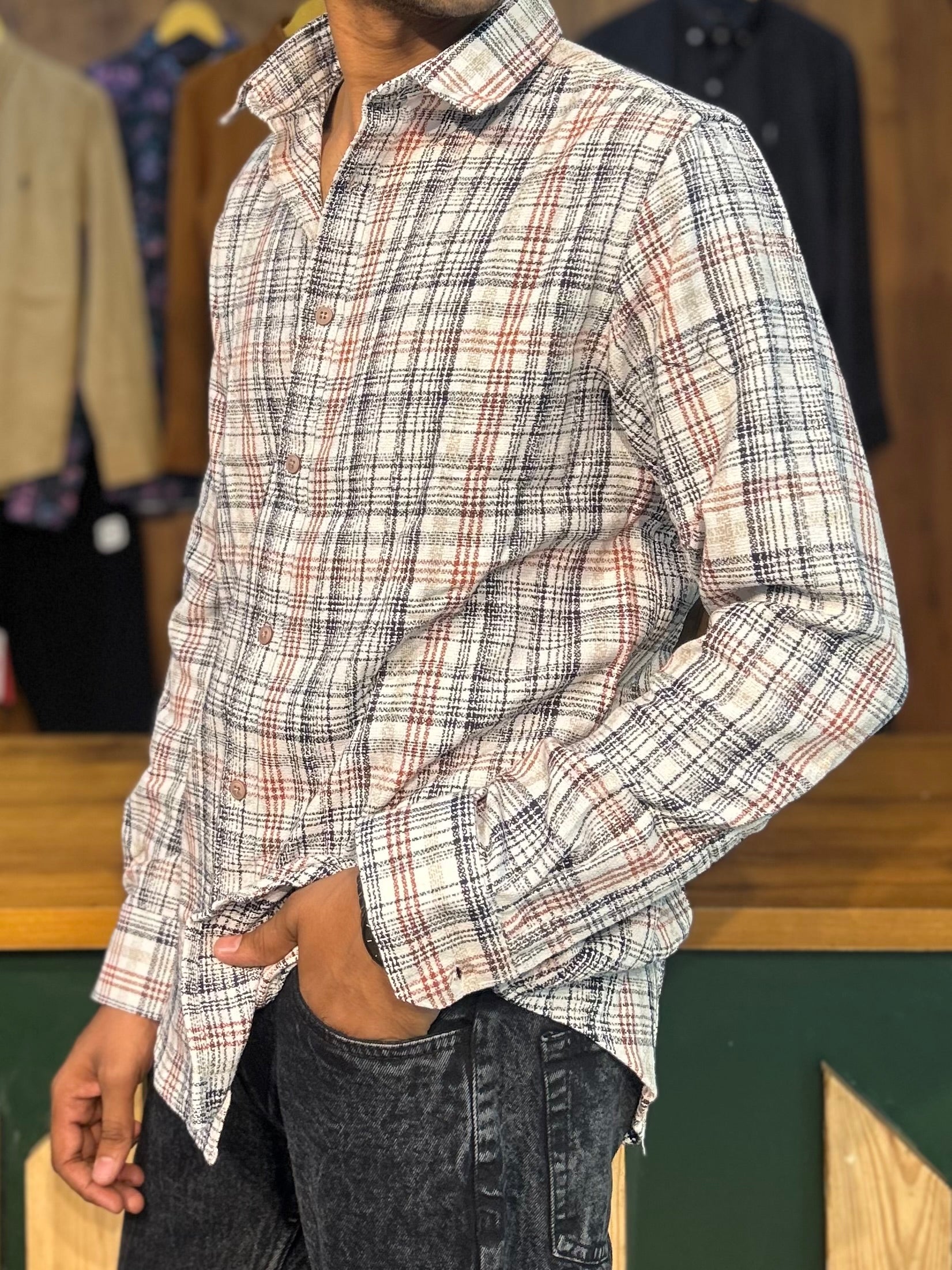 Classic check shirt