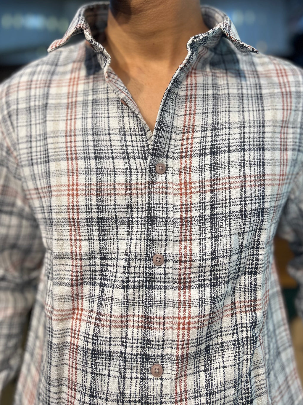 Classic check shirt
