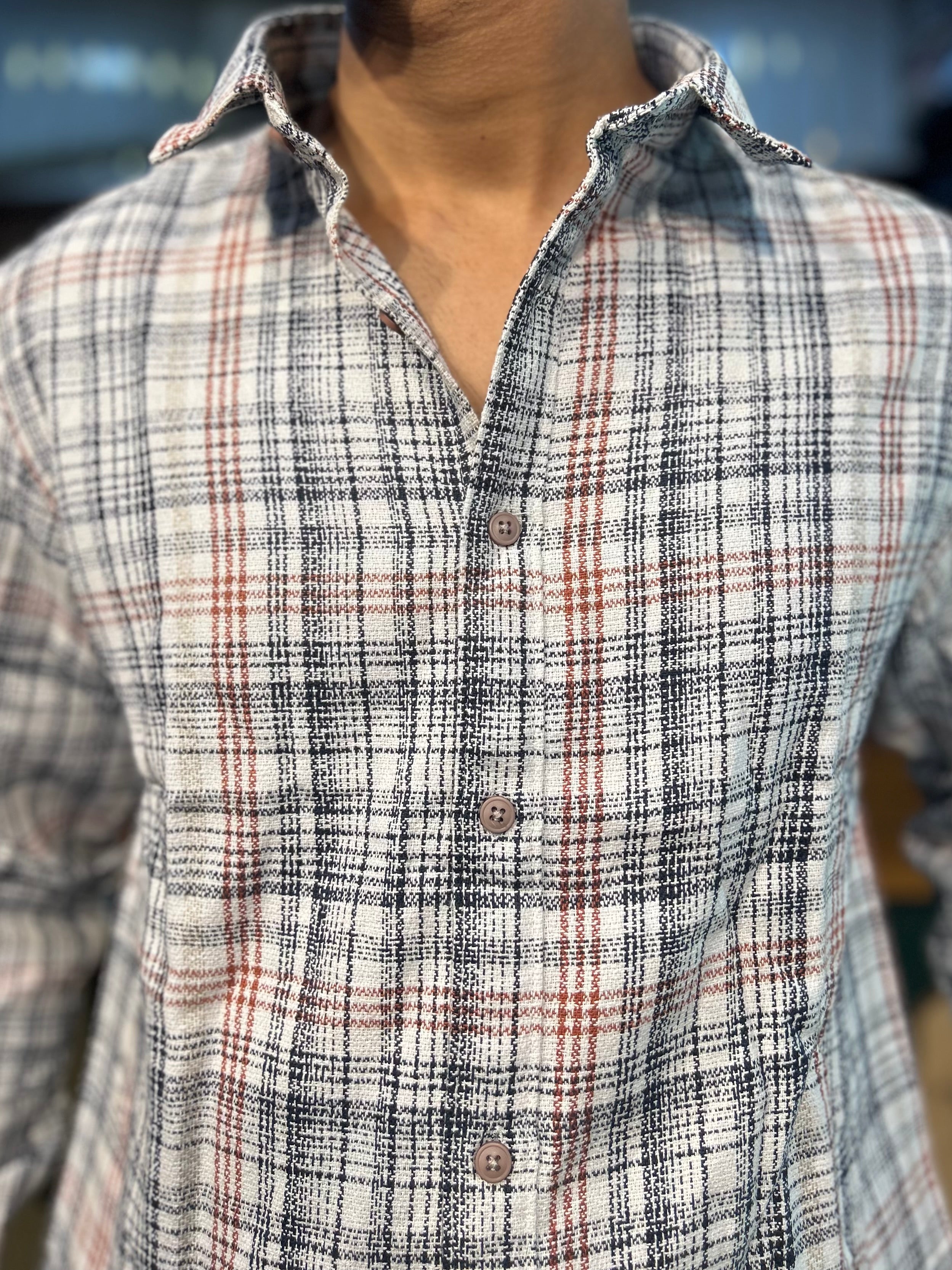 Classic check shirt