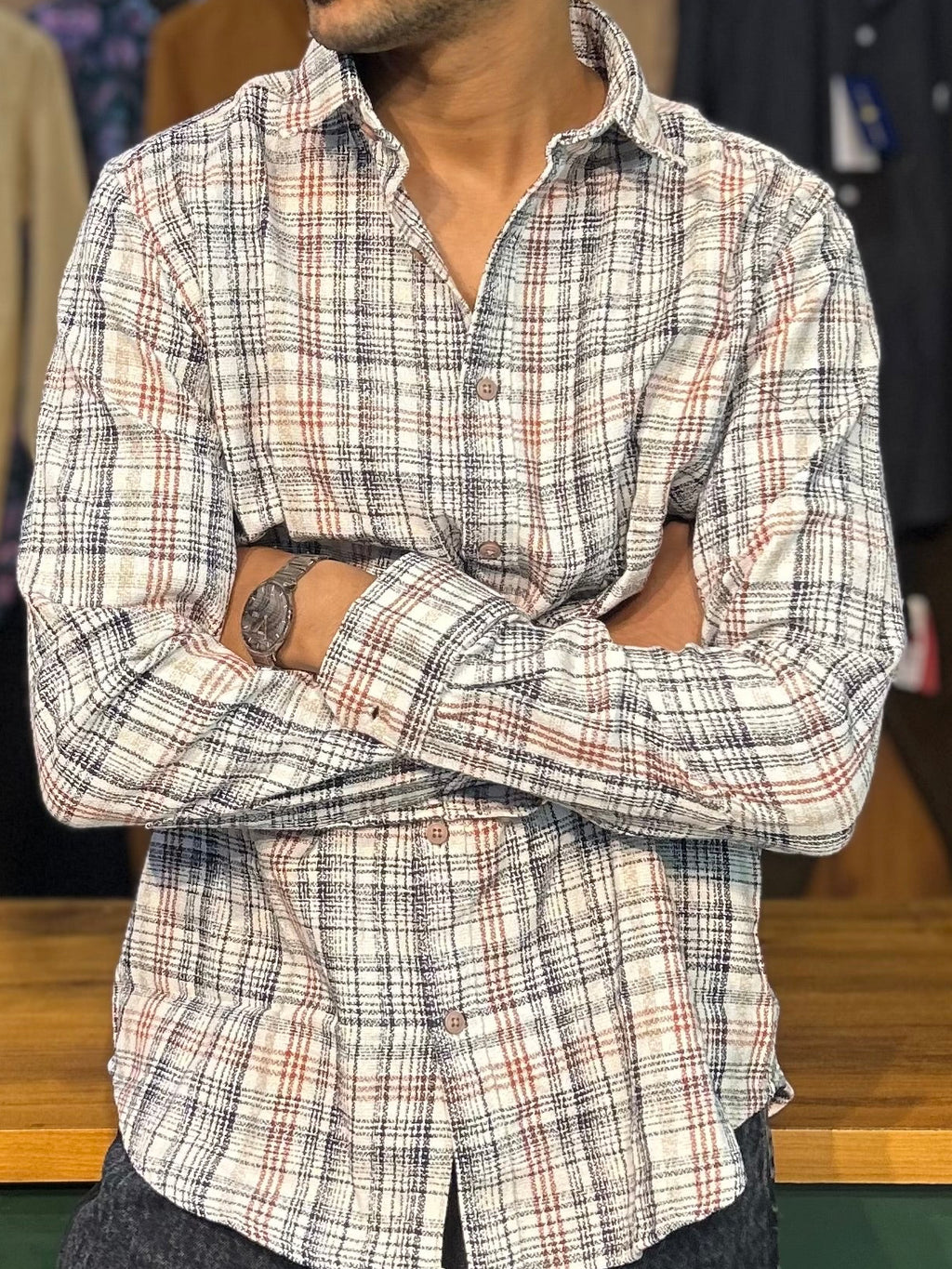 Classic check shirt