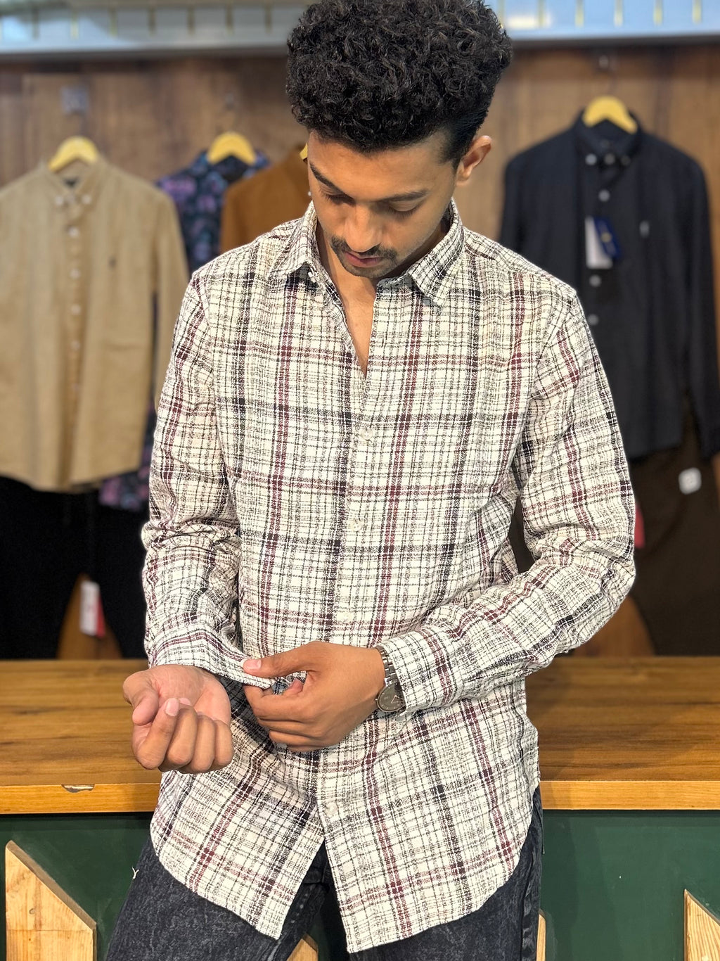 Classic check shirt