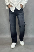 Straight Fit fade jeans