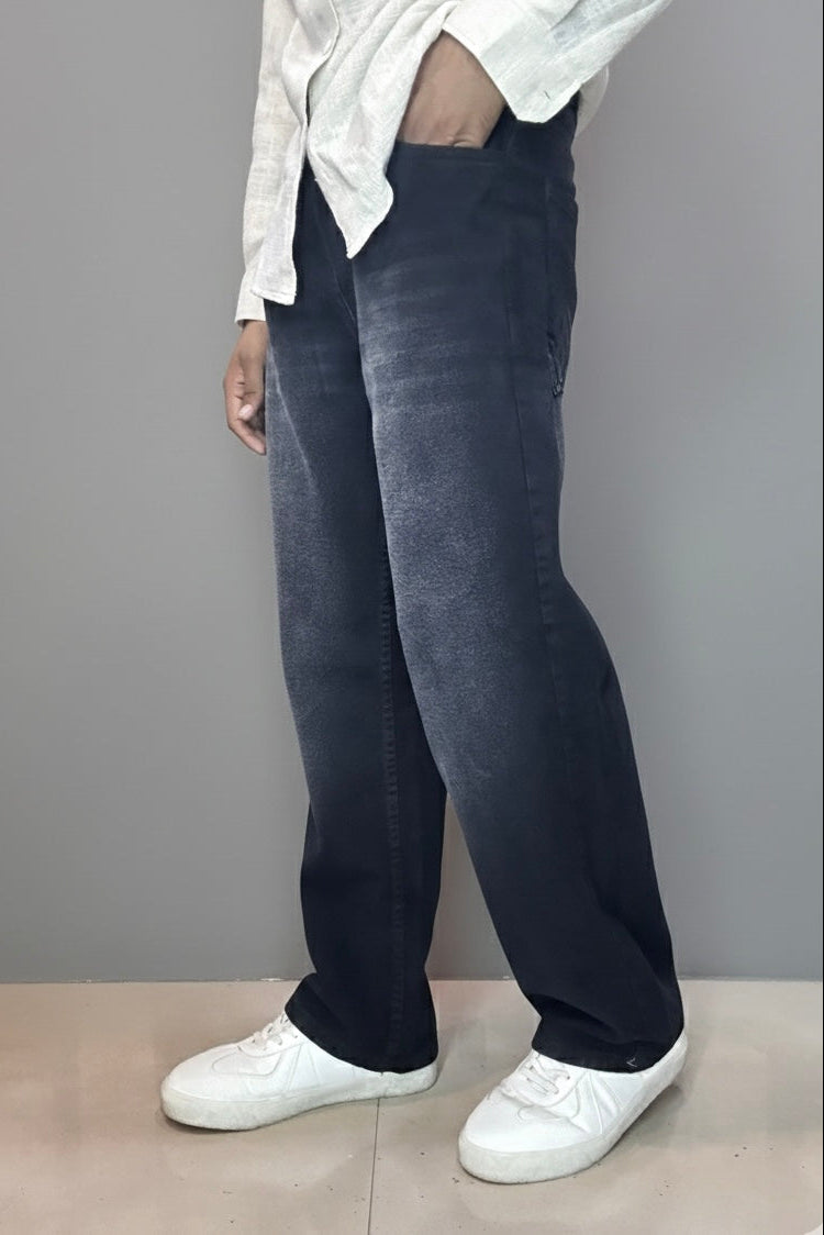 Straight Fit fade jeans